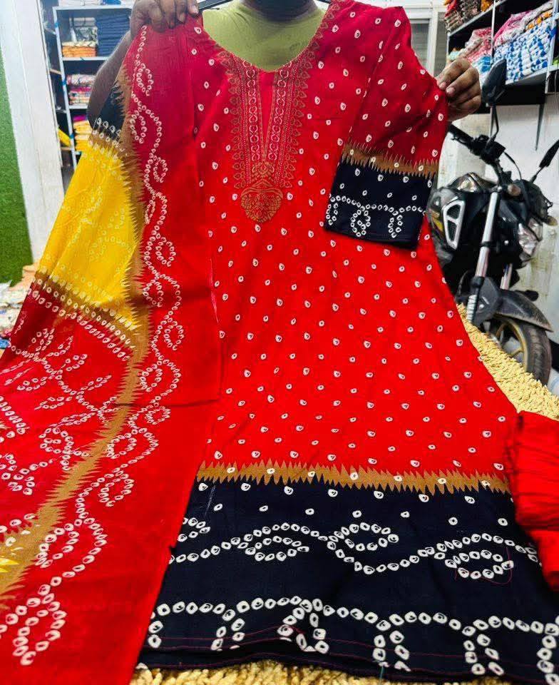 প্রিমিয়াম কোয়ালিটি রেডিমেড সুতির থ্রি-পিস